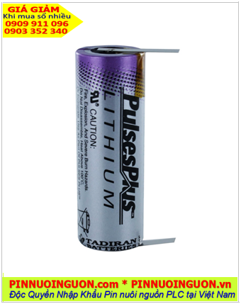 Tadiran HLC-1550 Pulses, Pin nuôi nguồn Tadiran HLC-1550 lithium 3.9v chính hãng, Xuất xứ Israel